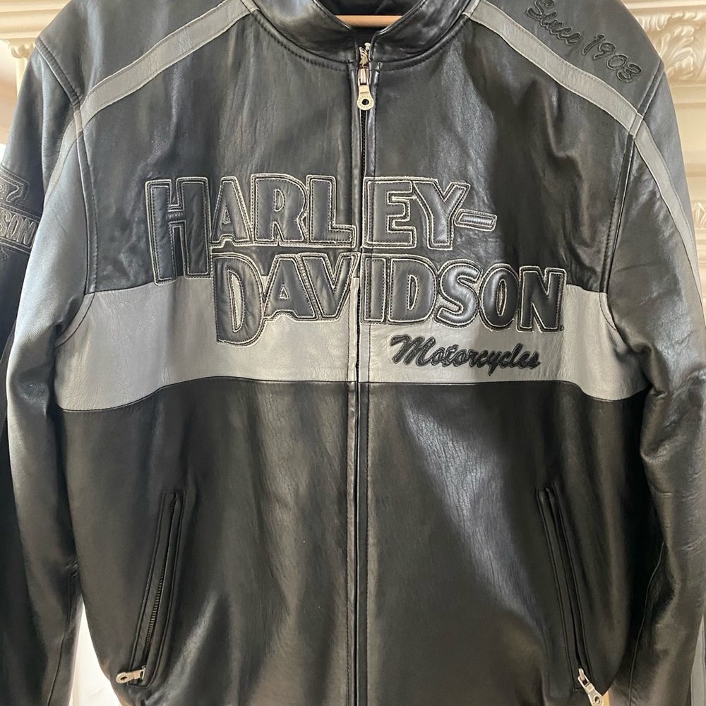 Genuine leather Harley Davidson jacket